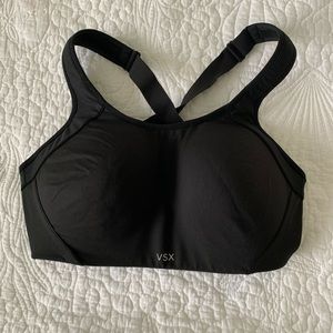 black VSX Sports Bra